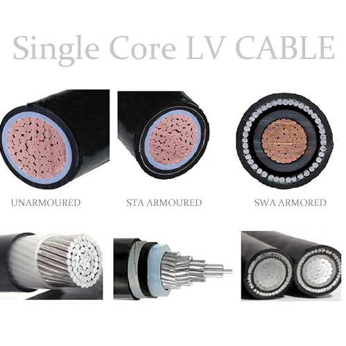 singele core xlpe cable 1kv