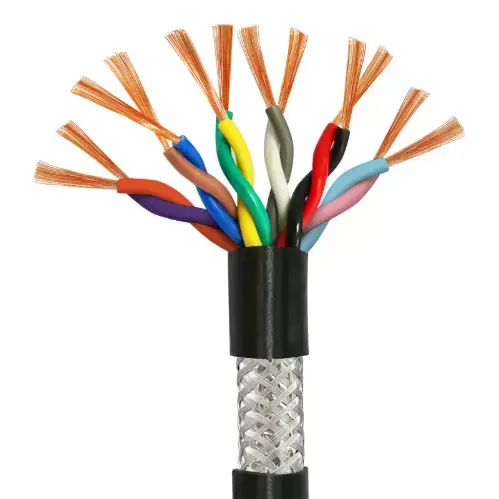 paired shielded pvc cable