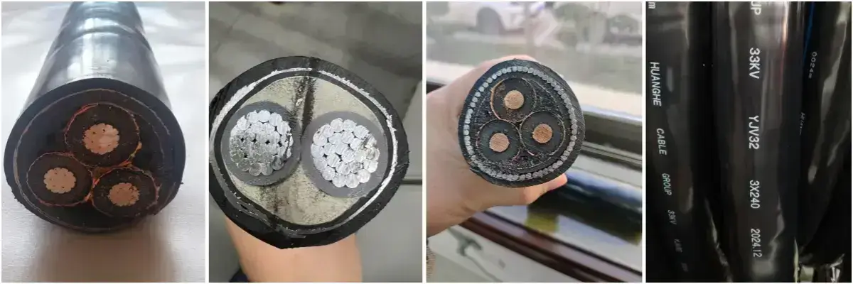 Huanghe lv mv sta & swa armoured xlpe cable manufactuer in China